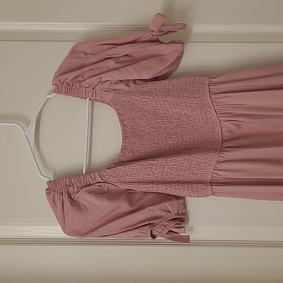 Logene Amazon smocked midi dress - Picture 2 of 7